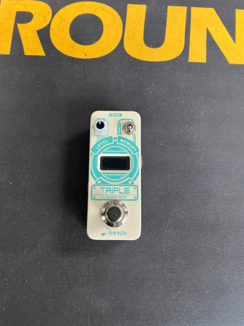 Vist Large View of Product Image Which is Used Donner TRIPLE LOOPER Guitar Effects Pedal