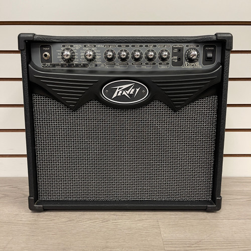 Vist Large View of Product Image Which is Used Peavey VYPYR 15 1 x 8 Solid State Amplifier 1 x 8