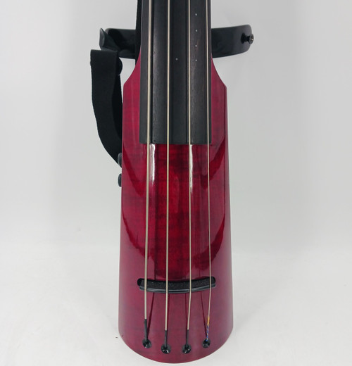 Vist Large View of Product Image Which is Used NS DESIGN WAV 4 Bass Guitar Red 4-String