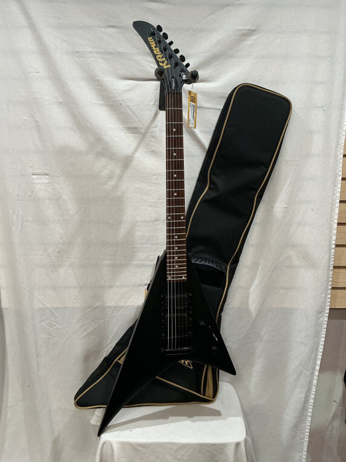 Vist Large View of Product Image Which is Used Kramer 2006 VANGUARD MII Pointy Electric Guitar Black 6-String