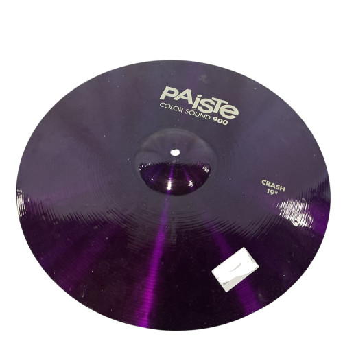 Vist Large View of Product Image Which is Used Paiste 19IN COLOR SOUND 900 CRASH Crash Cymbal 19"