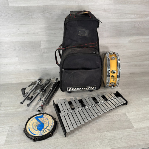 Vist Large View of Product Image Which is Used Ludwig Percussion Student Combo Kit