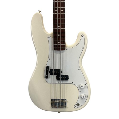 Vist Large View of Product Image Which is Used Fender Standard P Bass P Type Bass Guitar White 4-String