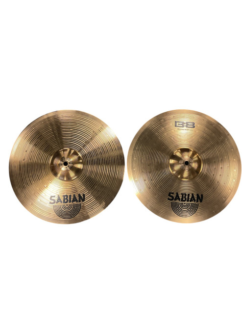 Vist Large View of Product Image Which is Used Sabian B8 14IN HI HATS Hi Hat Cymbals 14"