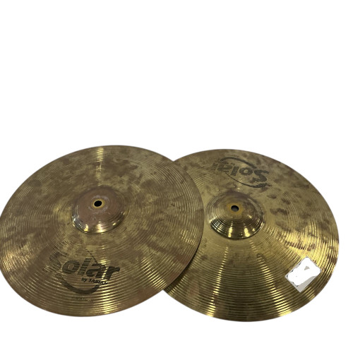 Vist Large View of Product Image Which is Used Solar 14IN HI HAT BY SABIAN Hi Hat Cymbals 14"