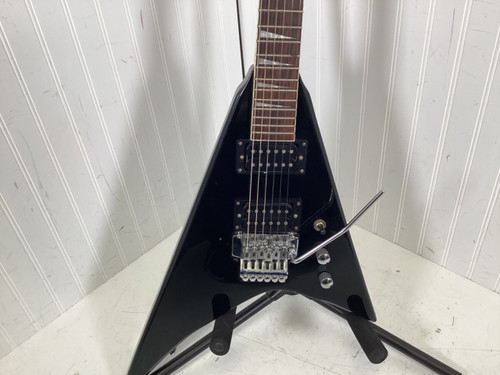 Vist Large View of Product Image Which is Used SKY V-TYPE RR COPY Pointy Electric Guitar Black 6-String