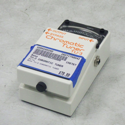 Vist Large View of Product Image Which is Used Boss TU-3 CHROMATIC TUNER Tuner Pedal