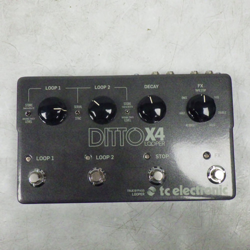 Vist Large View of Product Image Which is Used TC Electronic DITTO X4 LOOPER Looper Pedal