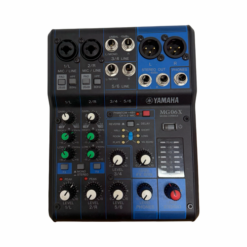 Vist Large View of Product Image Which is Used Yamaha MG06X MIXING CONSOLE Mixing Console