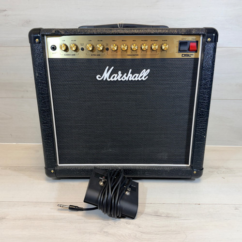 Vist Large View of Product Image Which is Used Marshall DSL20 1 x 12 Solid State Amplifier 1 x 12