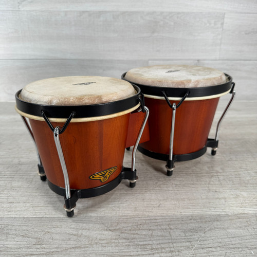 Vist Large View of Product Image Which is Used Cosmic Percussion CP221-DW Bongos