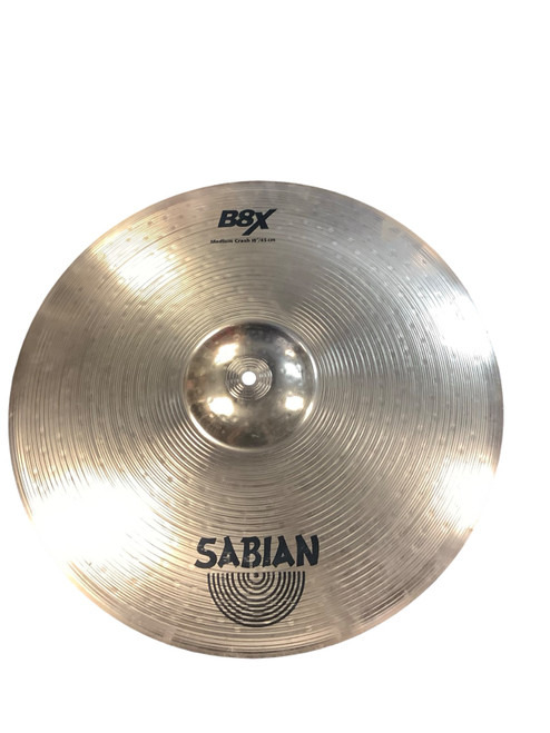 Vist Large View of Product Image Which is Used Sabian B8X 18 Crash Cymbal 18"