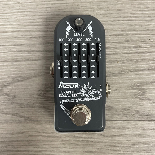 Vist Large View of Product Image Which is Used Azor MINKE FRIGATE GRAPHIC EQUALIZER EQ Pedal