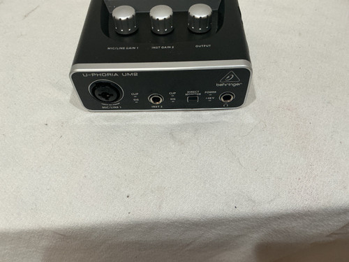 Vist Large View of Product Image Which is Used Behringer UPHORIA UM2 Computer Interface 1 A/D Recording Inputs