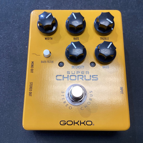 Vist Large View of Product Image Which is Used GOKKO SUPER CHORUS Chorus Pedal