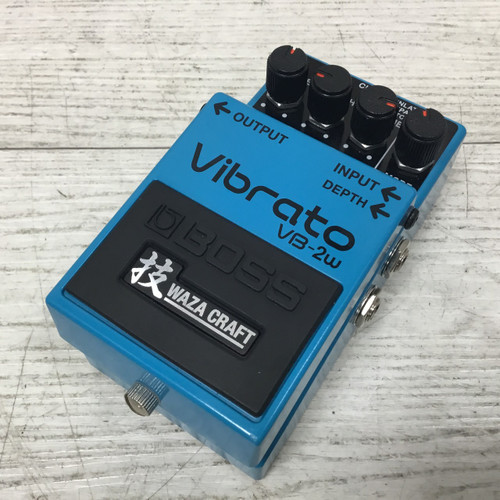 Vist Large View of Product Image Which is Used Boss VB-2W Waza Craft Vibrato Pedal New Old Stock