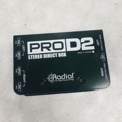 Vist Large View of Product Image Which is Used Radial STEREO DI PROD2 Guitar Effects Pedal