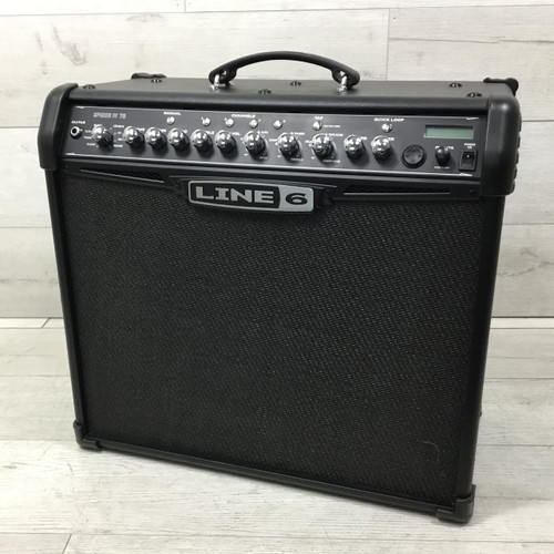 Vist Large View of Product Image Which is Used Line 6 Spider IV 75 1x12 Solid State Amplifier