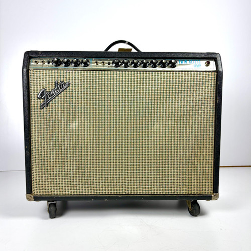 Vist Large View of Product Image Which is Used Fender 1969 Twin Reverb 2 x 12 Vintage Tube Guitar Combo Amp with JBL D120F Speakers