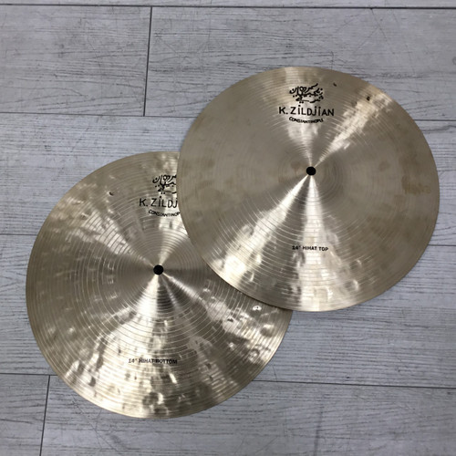 Vist Large View of Product Image Which is Used Zildjian K 14" Constantinople Hi Hat Cymbals 