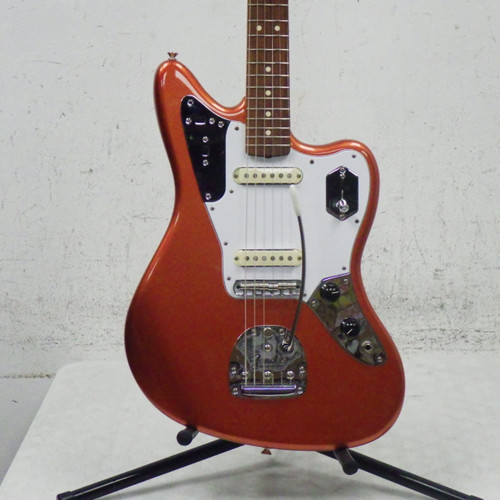 Vist Large View of Product Image Which is Used Fender 2012 Johnny Marr Jaguar   Orange 6-String