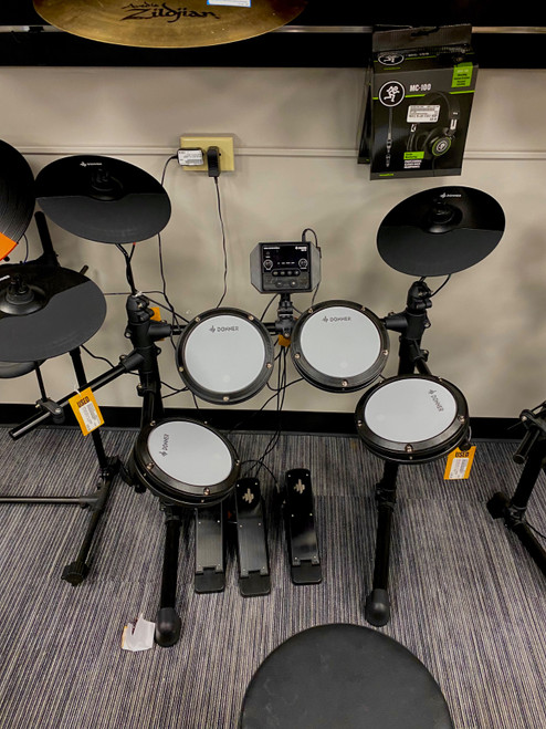 Vist Large View of Product Image Which is Used DED-80 EKIT W/ THRONE Electronic Drum Kit