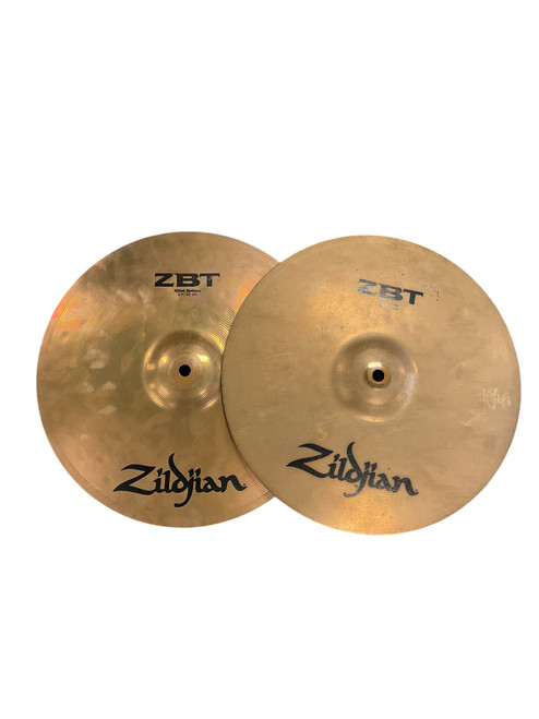 Vist Large View of Product Image Which is Used Zildjian ZBT 13 IN HI HATS Hi Hat Cymbals 13"