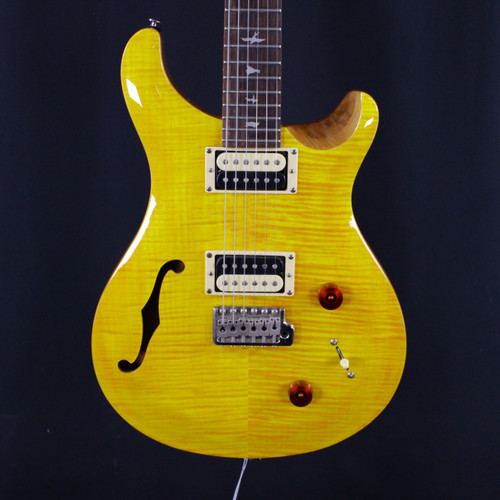 Vist Large View of Product Image Which is Used Paul Reed Smith - PRS CUSTOM 22 SANTANA Semi-Hollow Electric Guitar Yellow 6-String