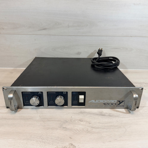 Vist Large View of Product Image Which is Used Yorkville AUDIO PRO 1200 Power Amplifier