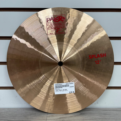 Vist Large View of Product Image Which is Used Paiste 12IN 2002 SPLASH Splash Cymbal 12"