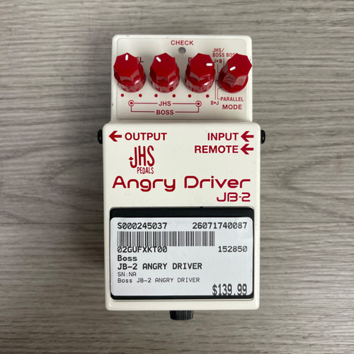 Vist Large View of Product Image Which is Used - Boss JB-2 ANGRY DRIVER Overdrive Pedal