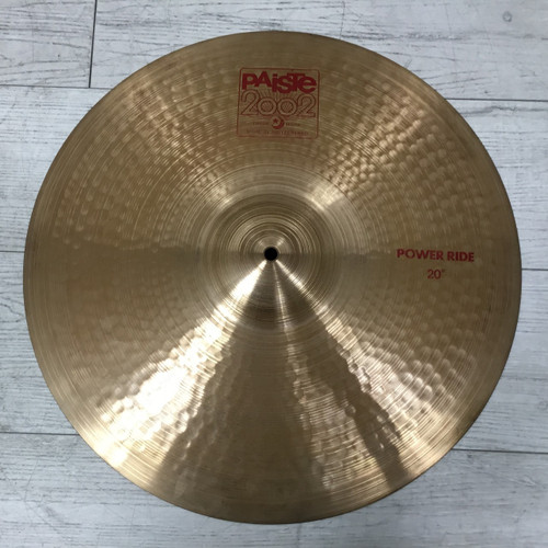 Vist Large View of Product Image Which is Used Paiste 2002 20" Power Ride Cymbal