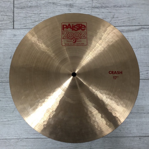 Vist Large View of Product Image Which is Used Paiste 2002 17" Crash Cymbal 