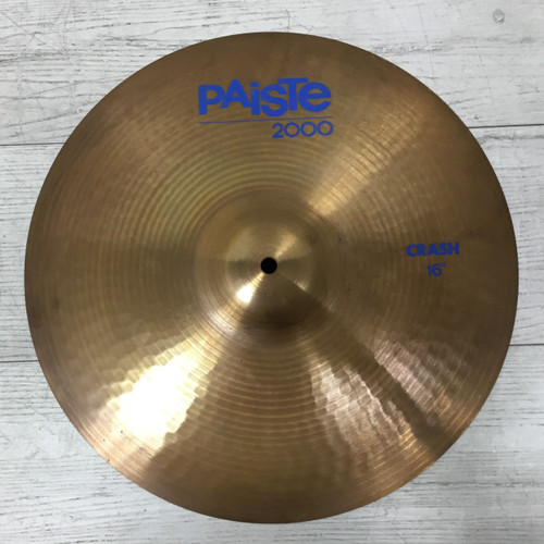 Vist Large View of Product Image Which is Used Paiste 2000 16" Crash Cymbal