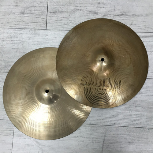 Vist Large View of Product Image Which is Used Sabian 14" Vintage Light Hi Hat Cymbals