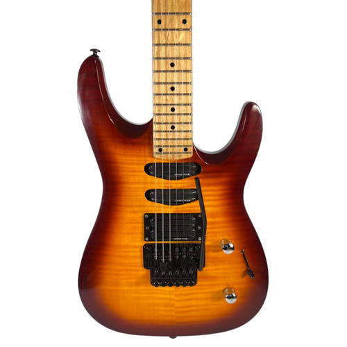 Vist Large View of Product Image Which is Used Kramer Striker Electric Guitar HSS Floyd Rose Style Tremolo