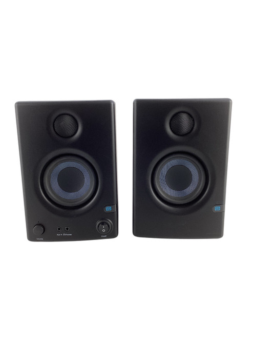 Vist Large View of Product Image Which is Used Presonus ERIS E3.5 Powered Studio Monitors - PAIR w/CABLES