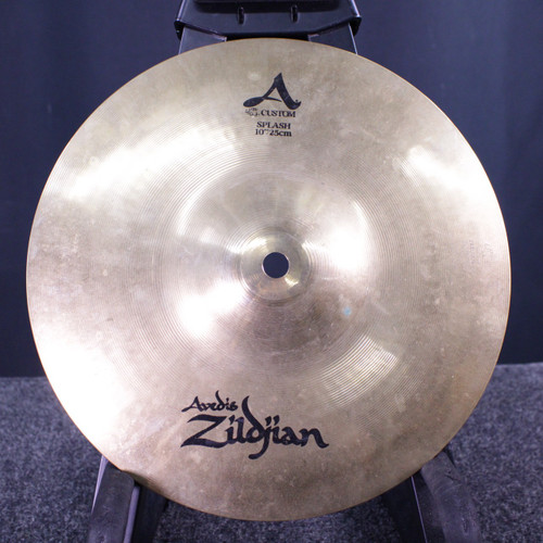 Vist Large View of Product Image Which is Used Zildjian 10 A CUSTOM SPLASH Splash Cymbal 10"
