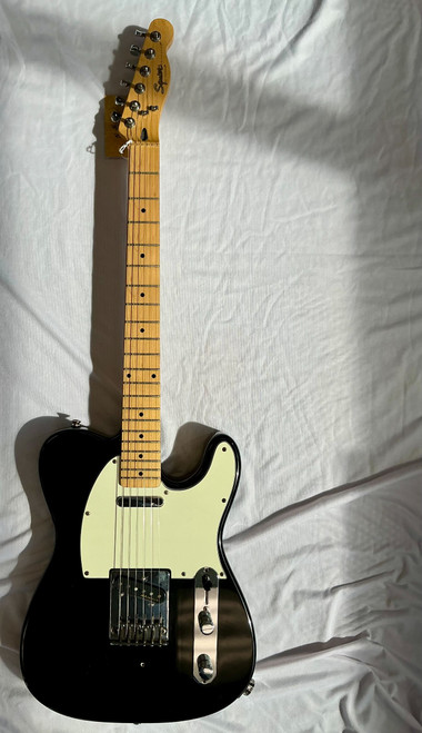 Vist Large View of Product Image Which is Used Squier TELECASTER T Type Electric Guitar Black 6-String