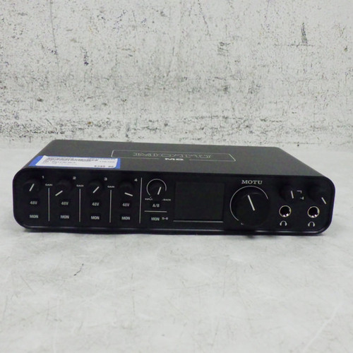 Vist Large View of Product Image Which is Used Motu M6   Computer Interface 6 A/D Recording Inputs