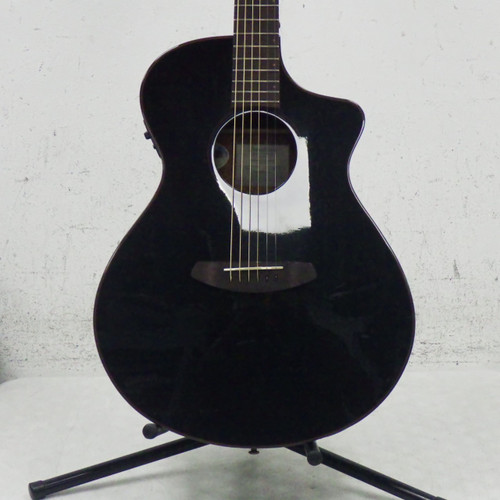 Vist Large View of Product Image Which is Used Breedlove rainforest S Concert PA CE  Acoustic Guitar Black