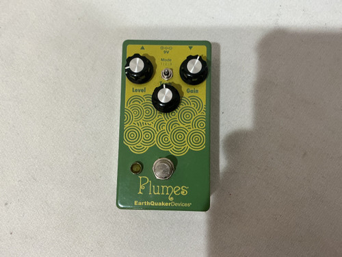Vist Large View of Product Image Which is Used Earthquaker Devices PLUMES DRIVE Overdrive Pedal