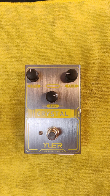 Vist Large View of Product Image Which is Used YUERE CRYSTAL DRIVE Distortion Pedal