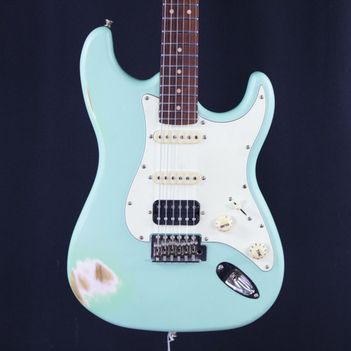 Vist Large View of Product Image Which is Used JET GUITARS JS-400 ELECTRIC GUITAR S Type Electric Guitar Blue 6-String