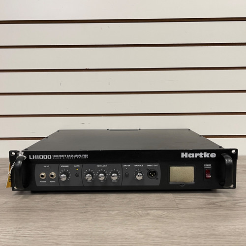 Vist Large View of Product Image Which is Used Hartke LH1000 Rackmount Bass Amplifier Head