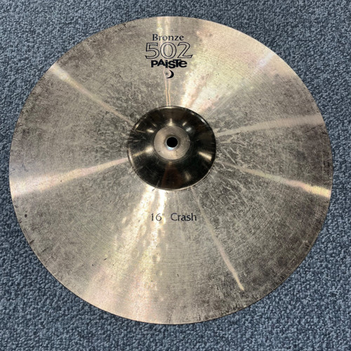 Vist Large View of Product Image Which is Used PAISTE BRONZE 502 16" Crash Cymbal