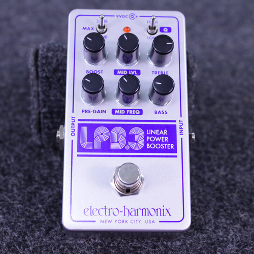 Vist Large View of Product Image Which is Used Electro Harmonix (E/H) LPB-3 BOOST PEDAL Boost Pedal