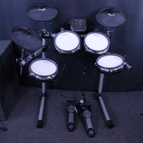 Vist Large View of Product Image Which is Used Simmons SD350 ELECTRONIC KIT W/ PWR Electronic Drum Kit