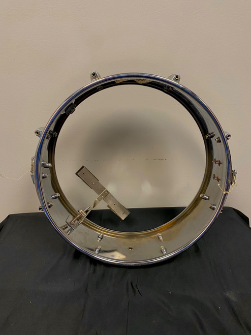 Vist Large View of Product Image Which is Used Gretsch VINTAGE 14 PROJECT SNARE AS IS Vintage Metal Snare Drum 14"