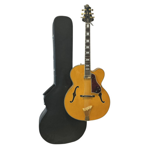 Vist Large View of Product Image Which is Used Samick GREG BENNETT LASALLE JZ-4 W/HARDCASE Semi-Hollow Electric Guitar Yellow 6-String